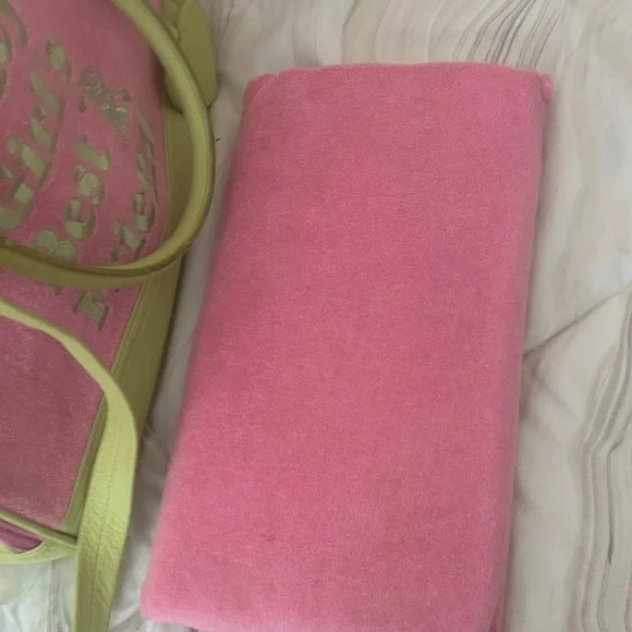 Juicy Couture Pink and Lime Pet Carrier - Picture 7 of 17